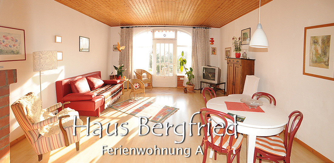 Fewo A für 2-4 Personen im Haus Bergfried an der Lübecker Bucht