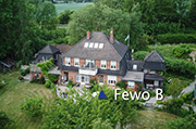 Ferienwohnung B mit Terrasse - Haus Bergfried