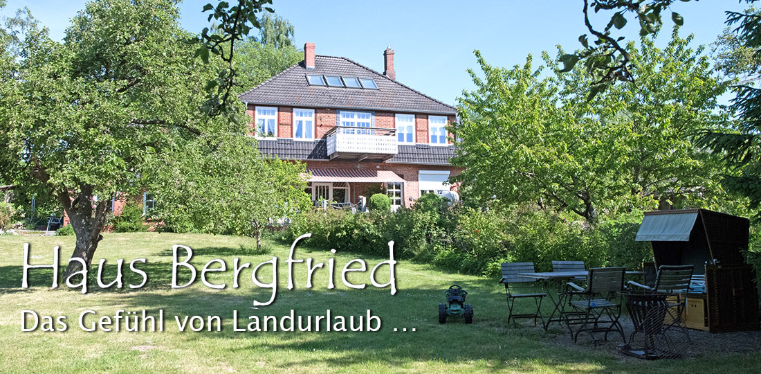 Ferienwohnungen im Haus Bergfried in Sierksdorf an der Lübecker Bucht